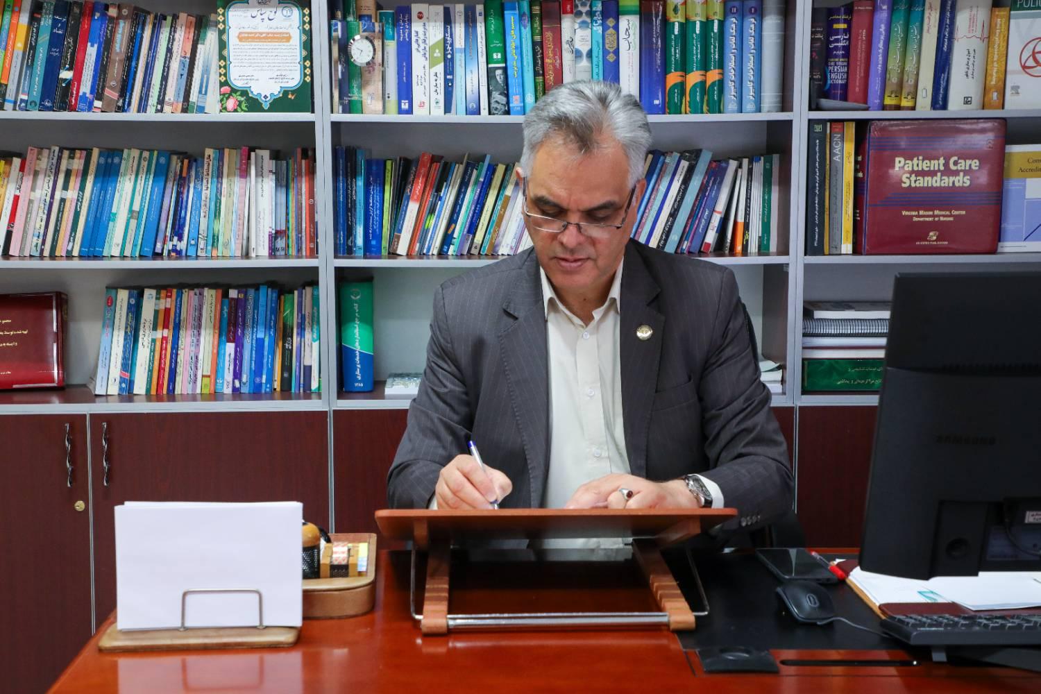پیام تسلیت رئیس کل سازمان نظام پرستاری به جامعه بهداشت کشور