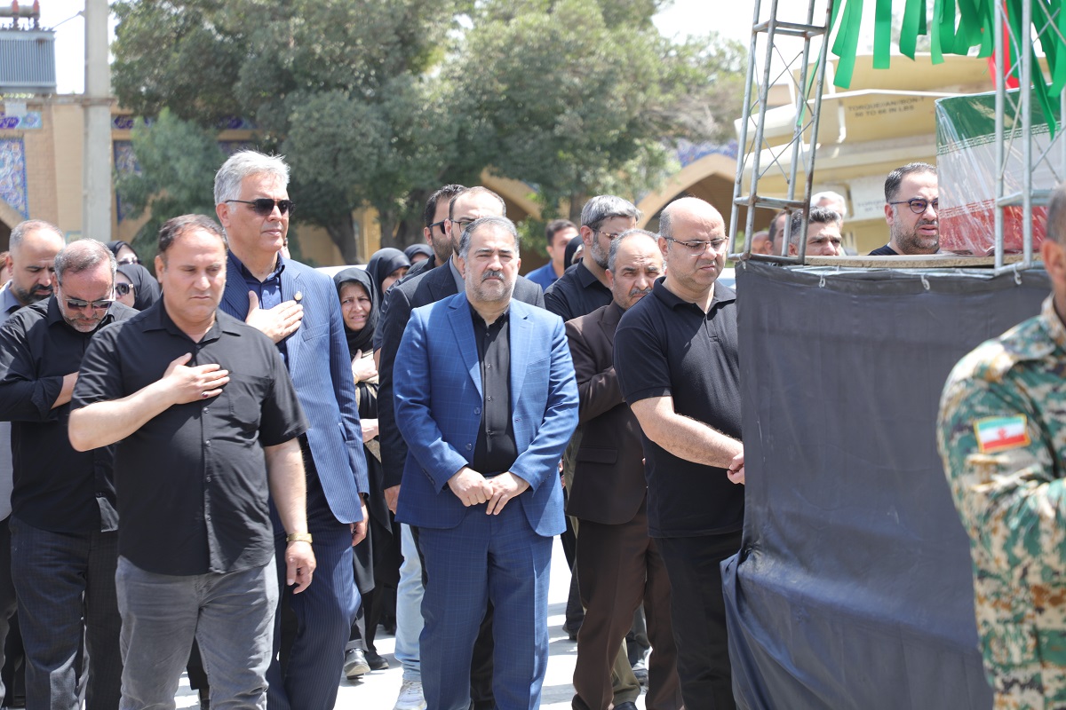 جامعه پرستاری با پرستار شهیدش وداع کرد