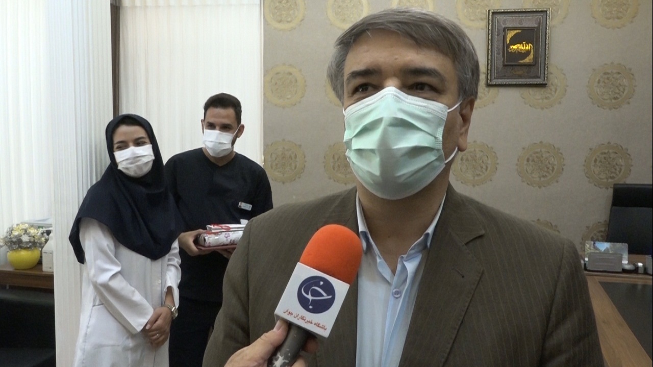 تجلیل از زوج پرستار جهادگر تجلیل از زوج پرستار جهادگر