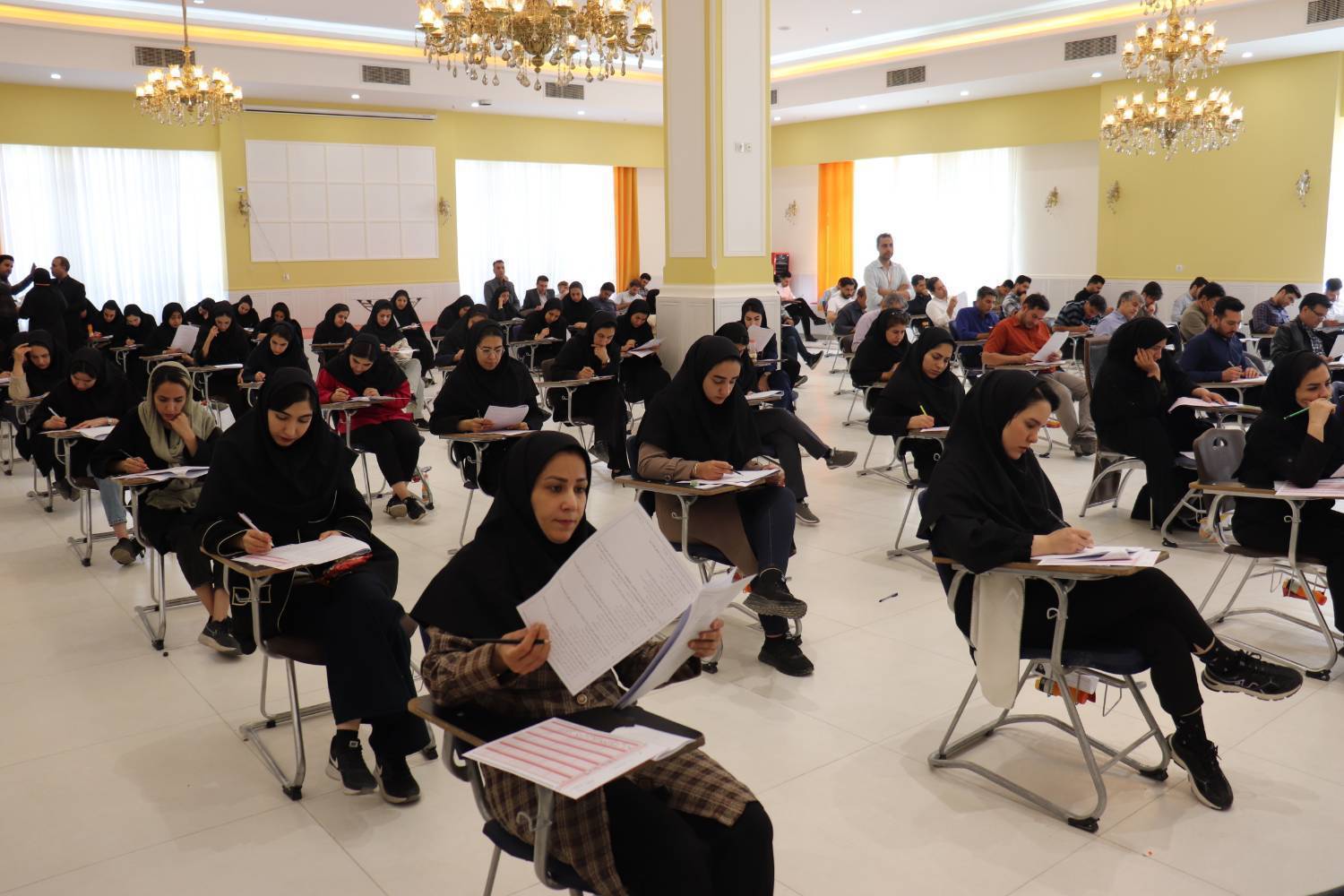 دهمین آزمون صلاحیت حرفه‌ای پرستاری برگزار شد